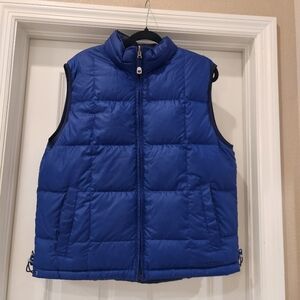 L.L. Bean Goose Down Reverseable Vest Size Medium